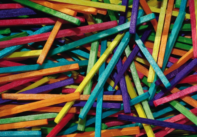 Coloured Sticks